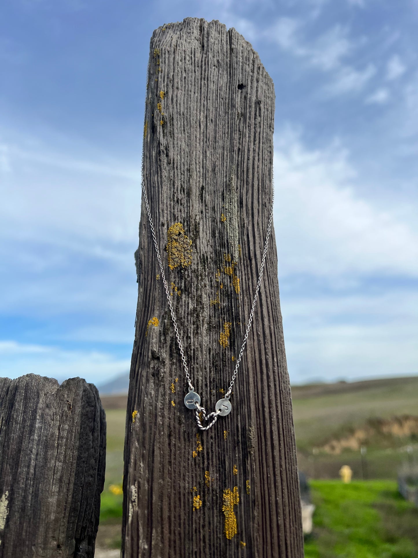Custom initial necklace