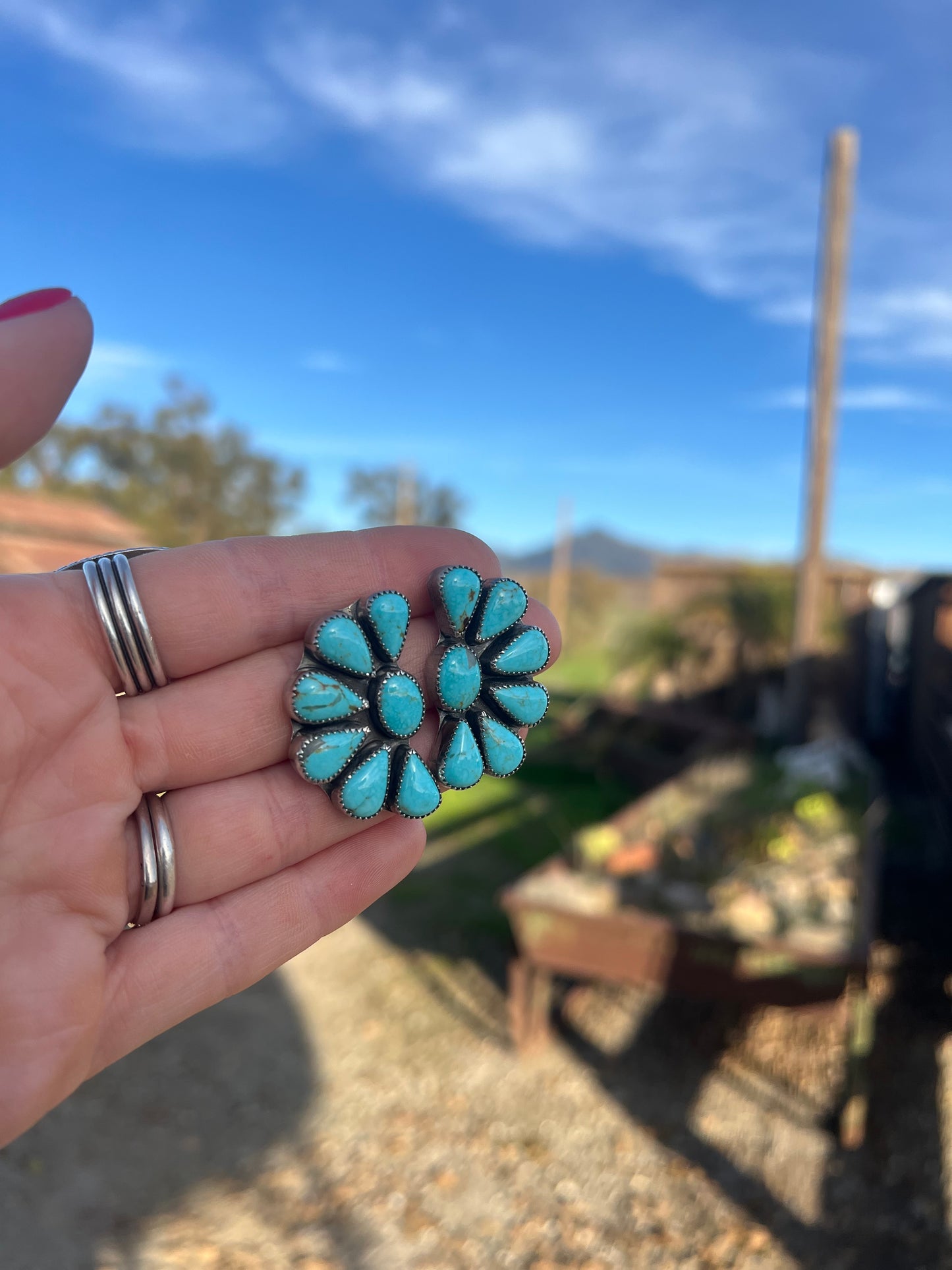 Kingman Cluster Studs