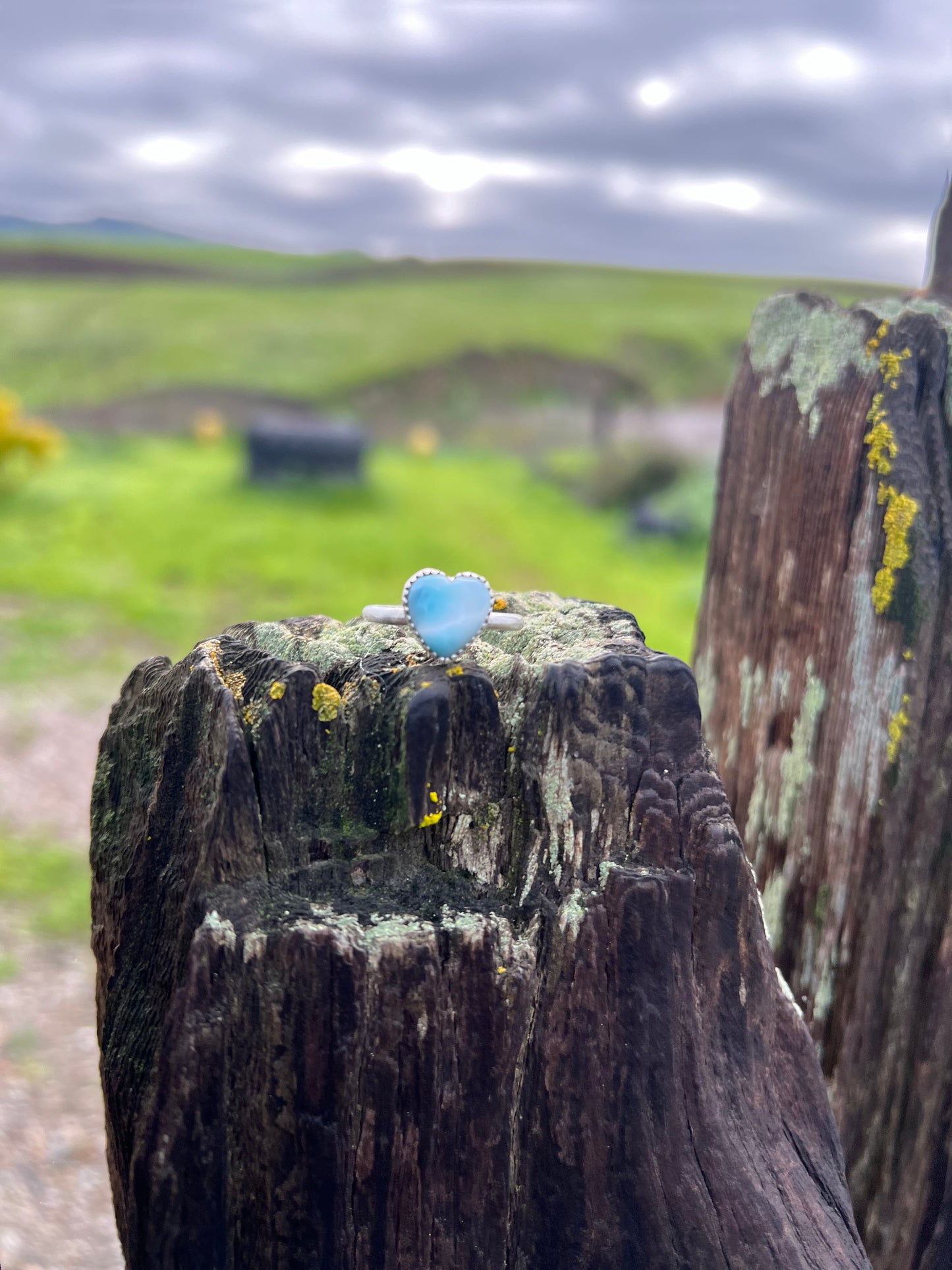 Tiny heart ring