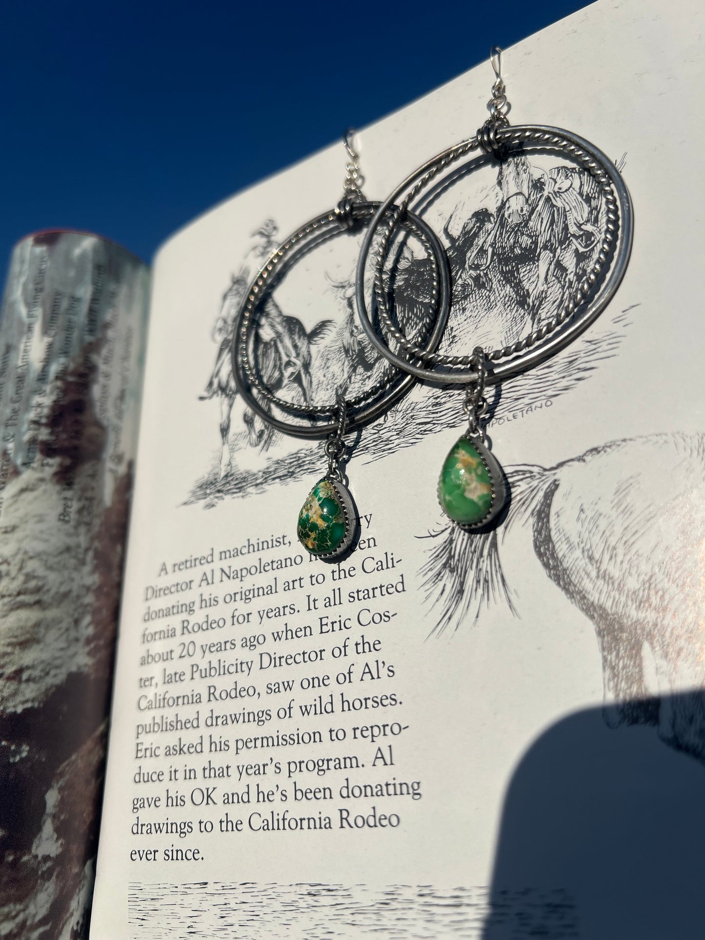 Double wrapped Rodeo History Hoops