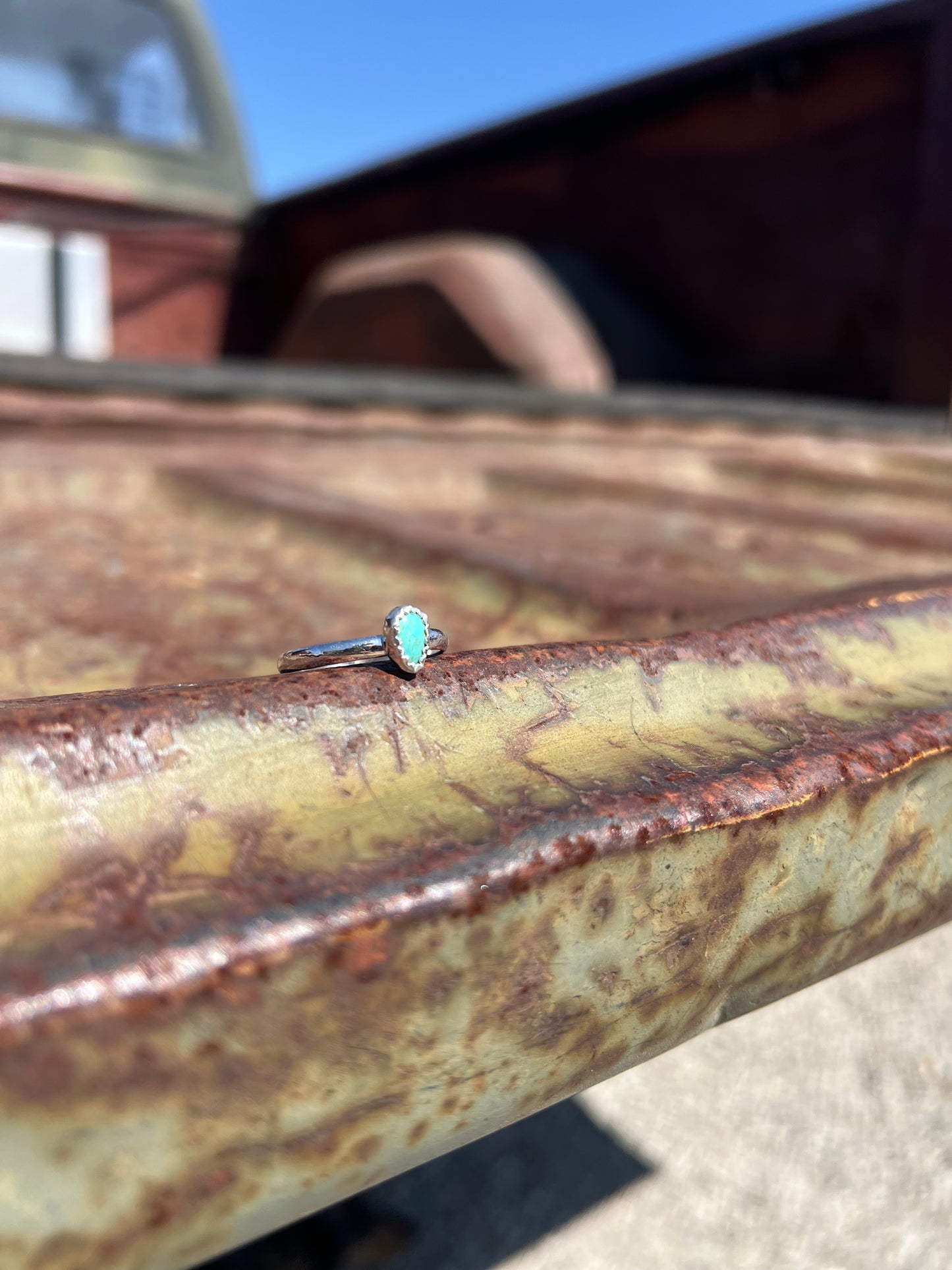 Tiny Turquoise Stacker