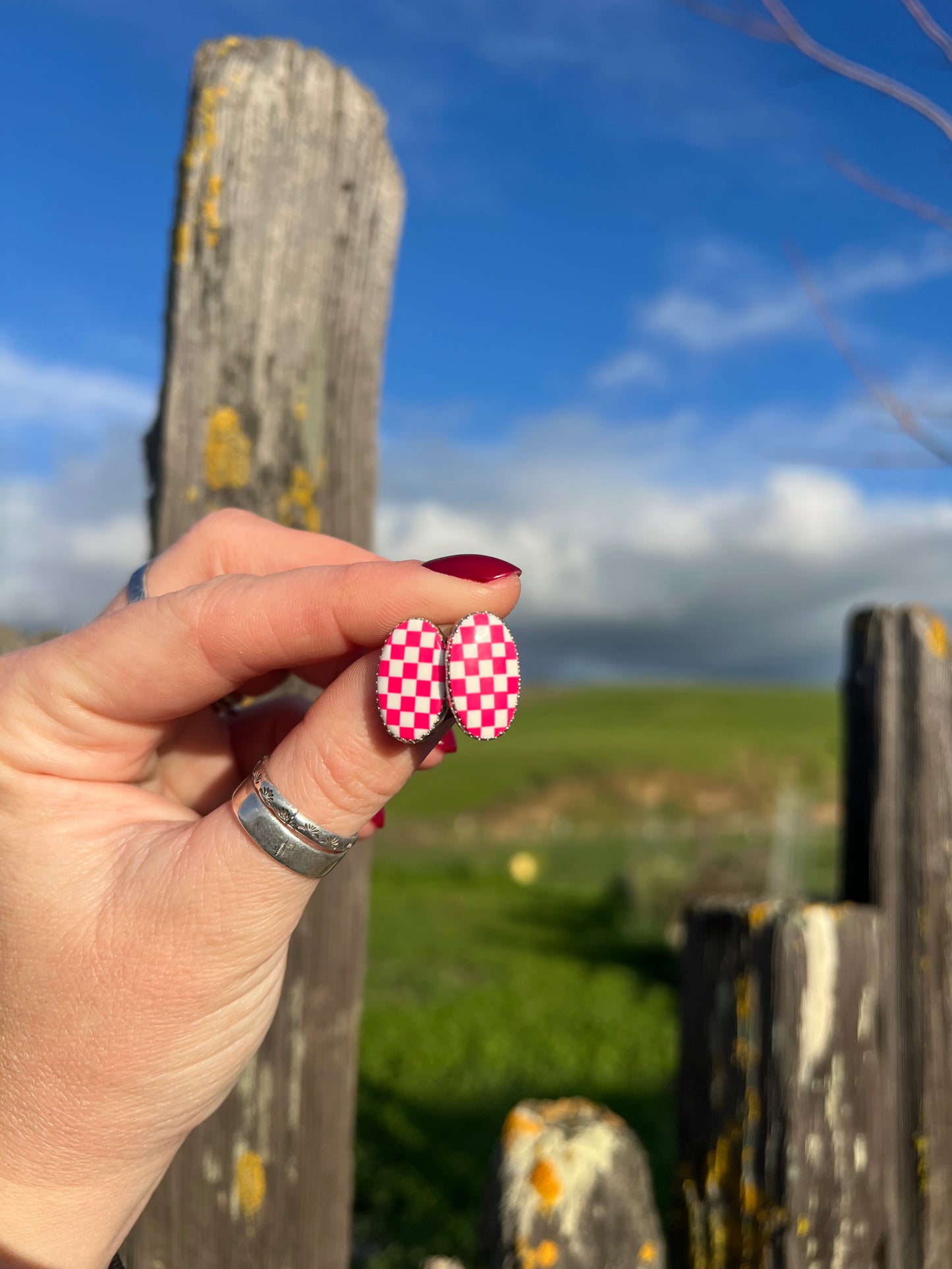 Pink checkered babes!