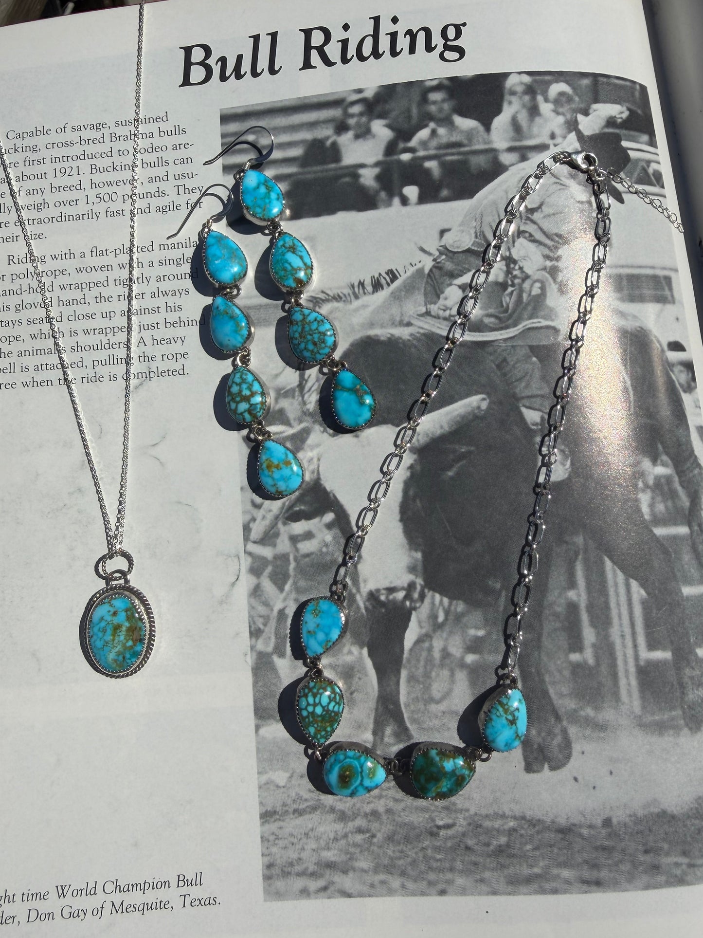 White Water Turquoise Single Drop