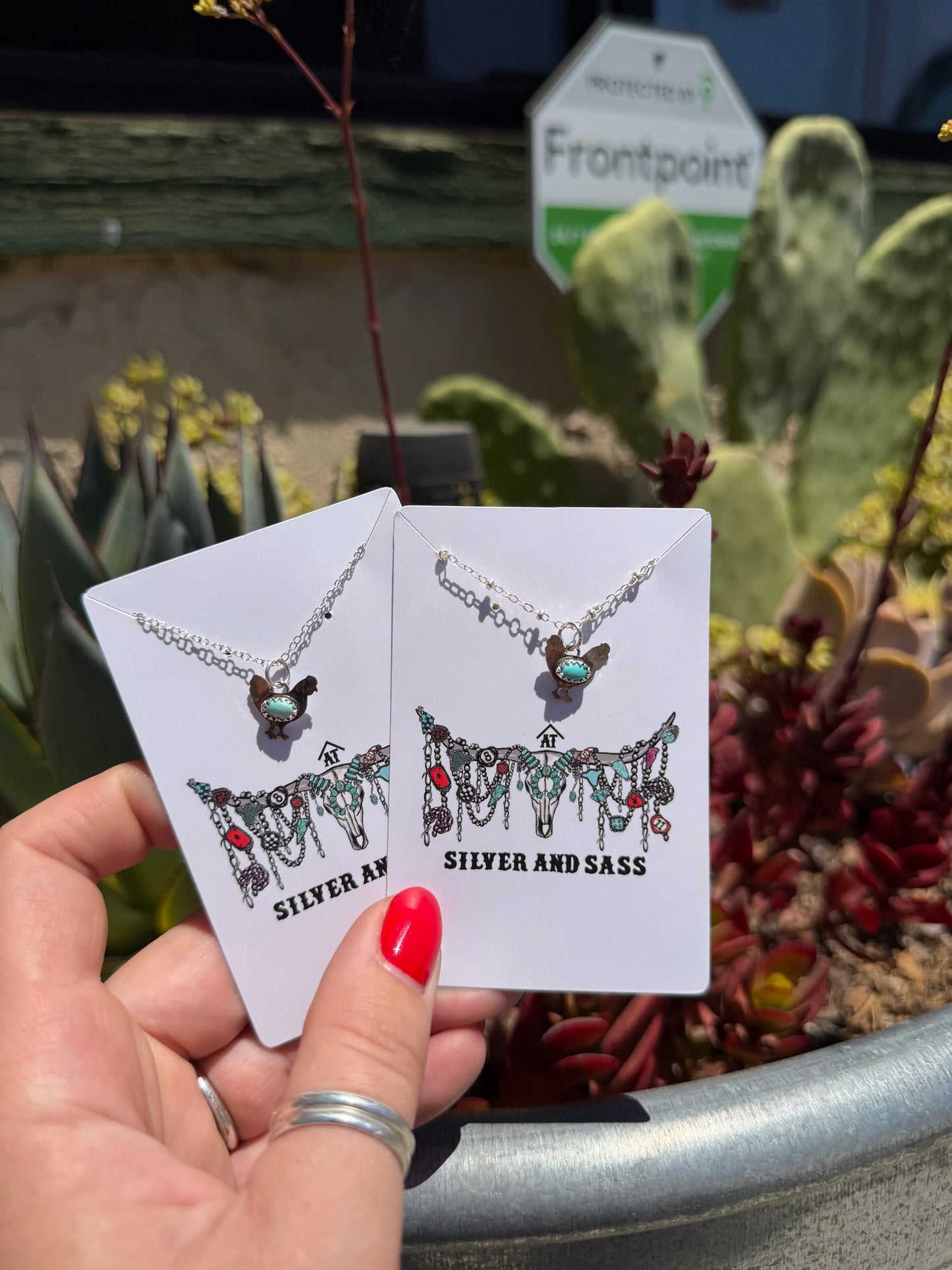 Chickie Chicken 🐓 (Beaded Chain)