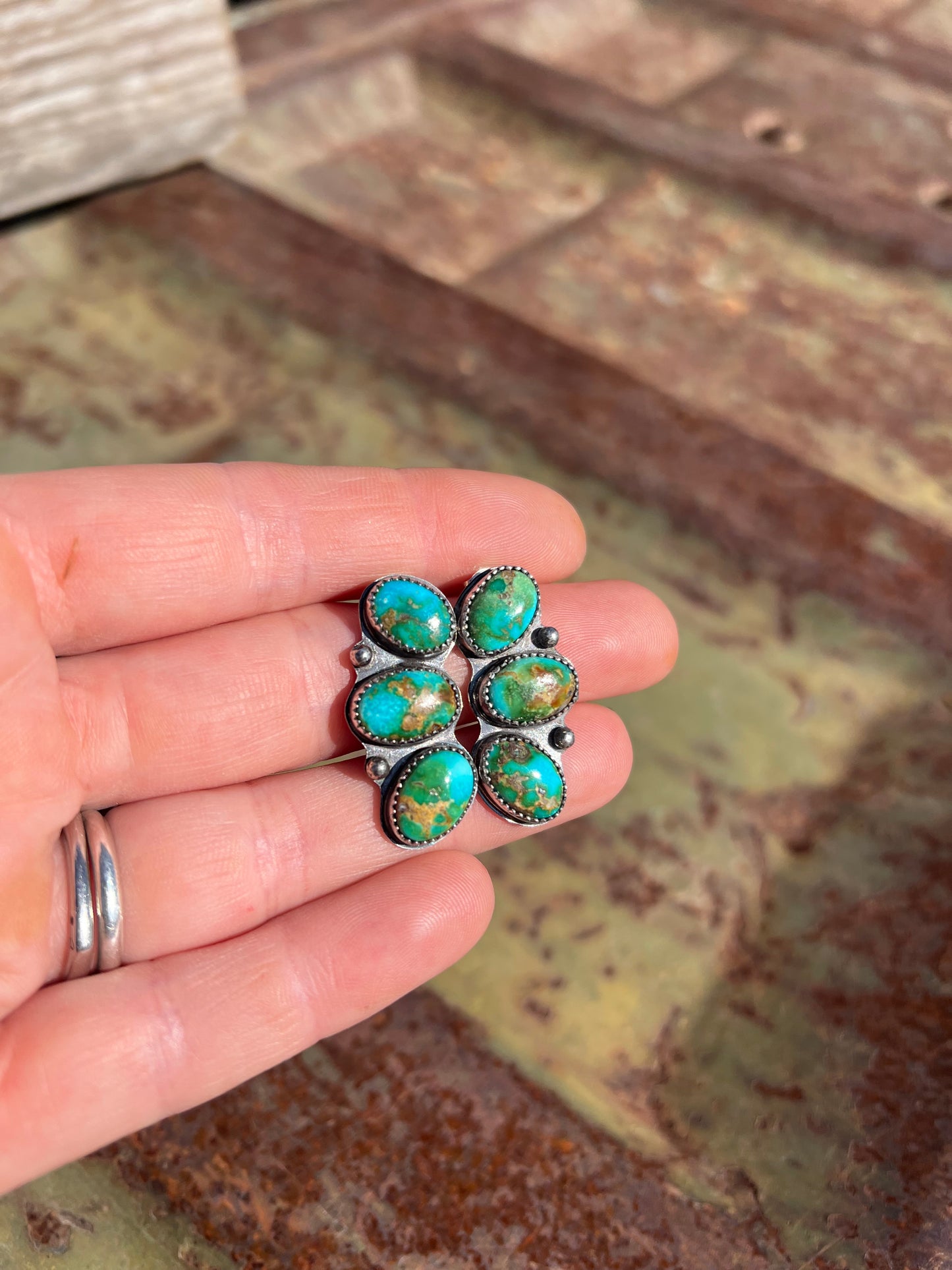 Sonoran Mountain Turquoise Trio