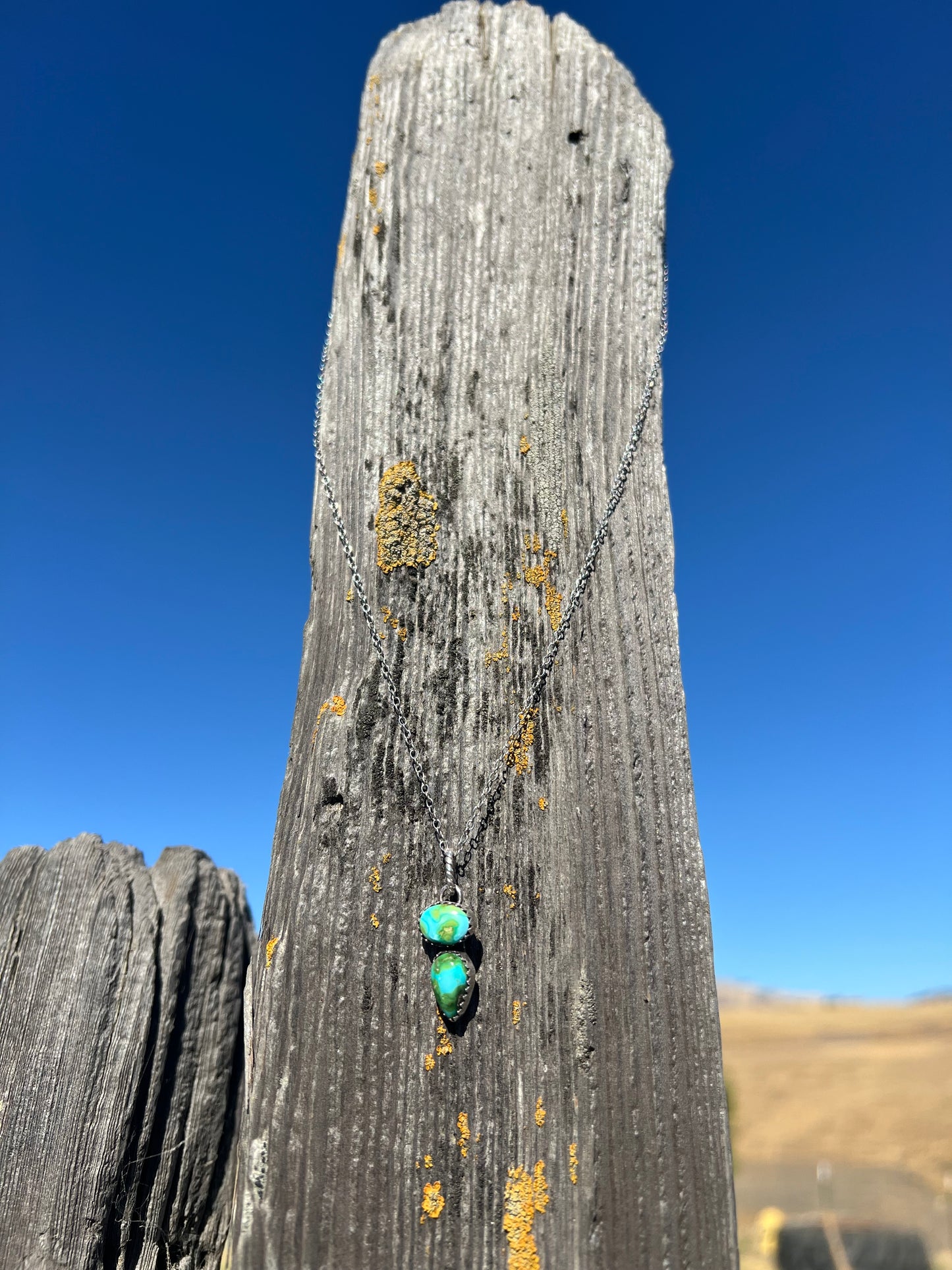 Sonoran Mountain Turquoise Pendant