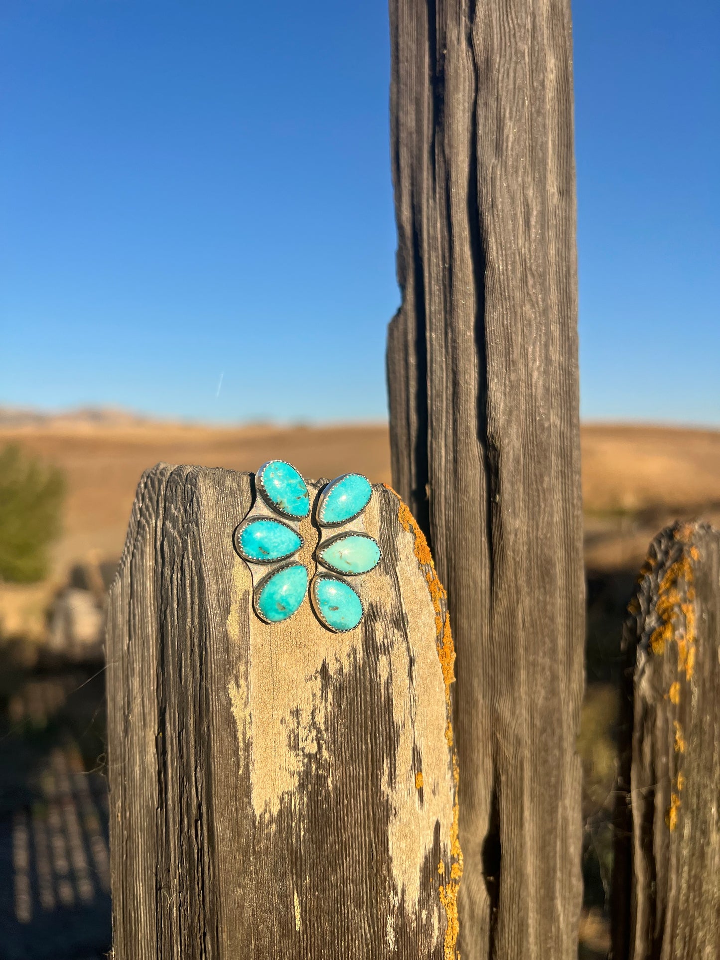 Blue Ridge 3 Stone Earrings