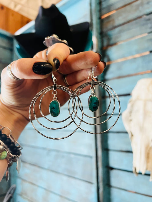 3X Twisted Wire Hoops