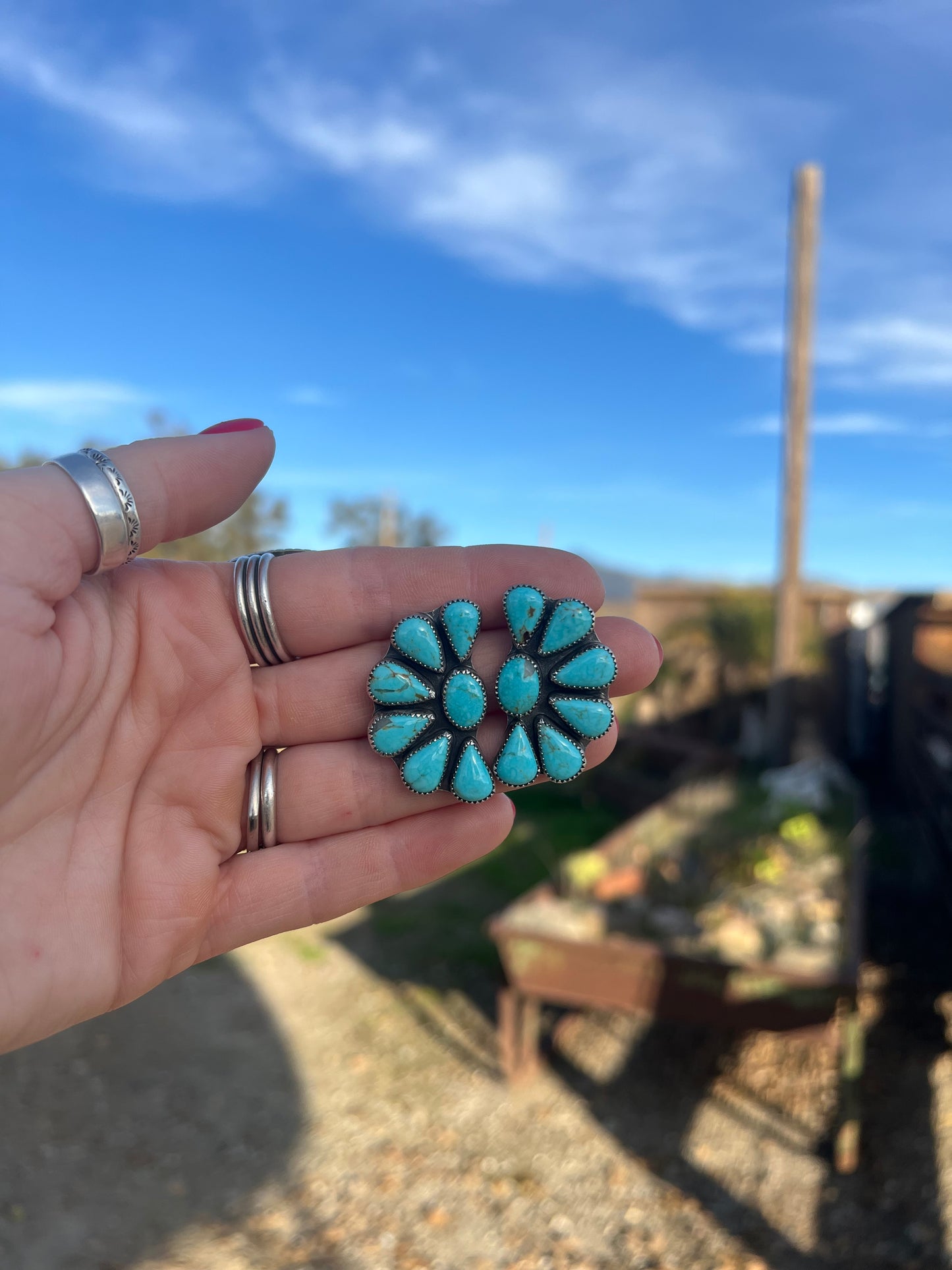 Kingman Cluster Studs