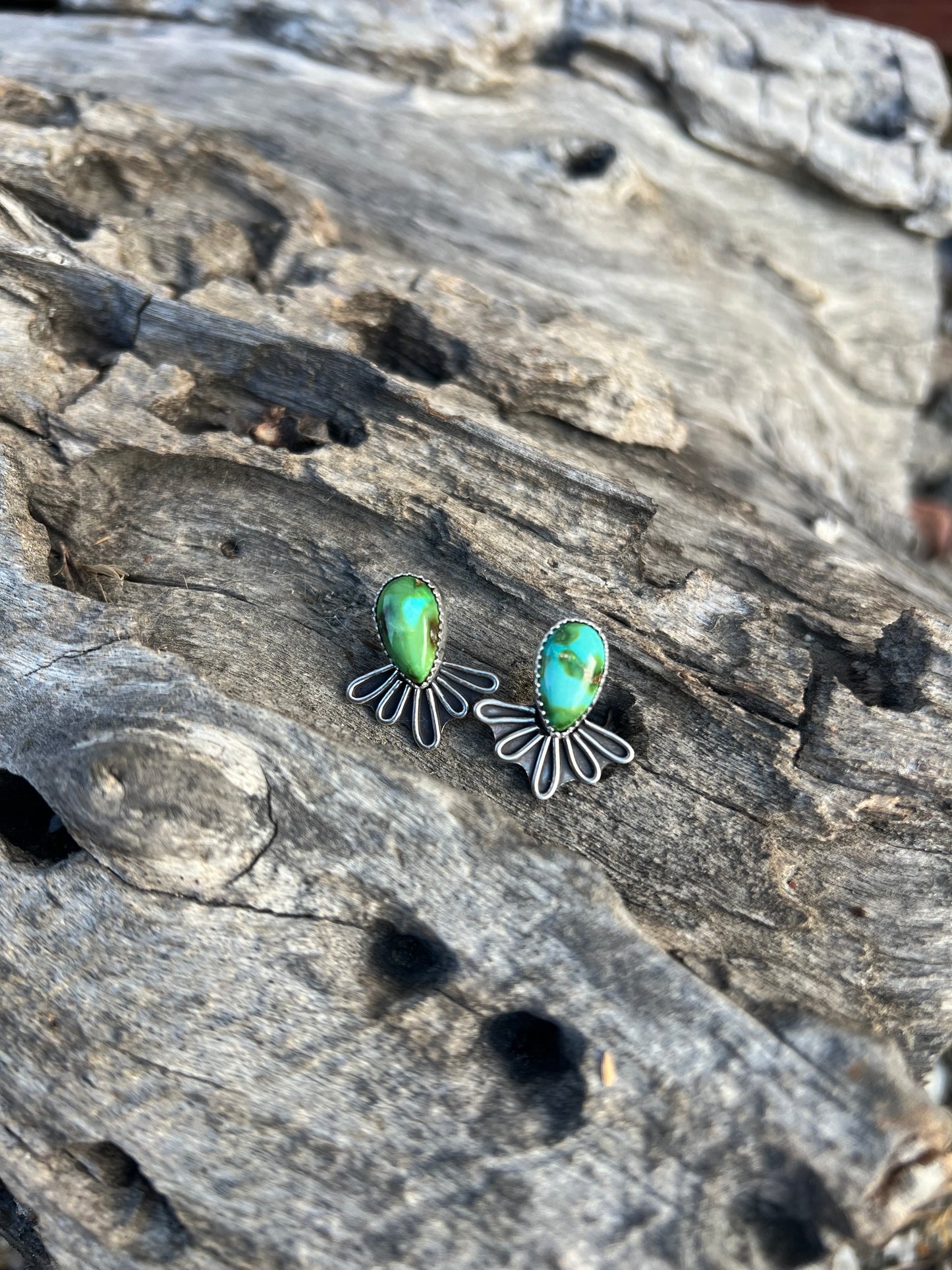 Sonoran Mountain Turquoise Studs