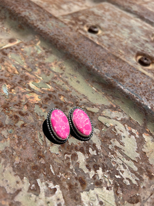 Pink Mojave Composite Studs