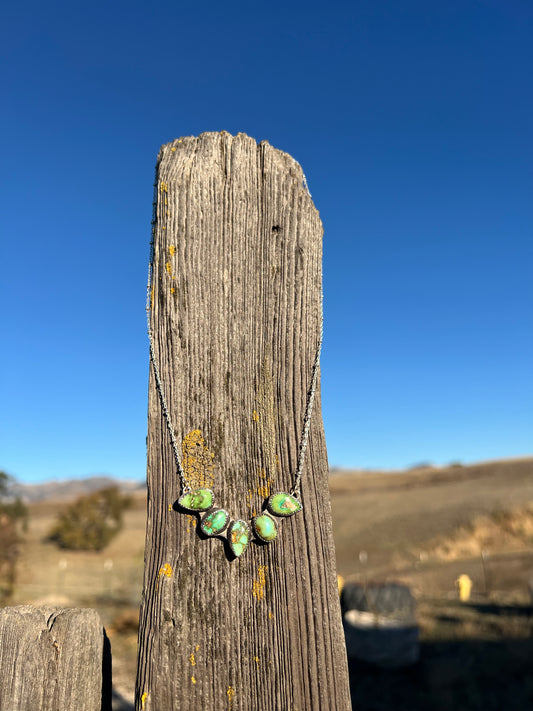 Green Goddess necklace