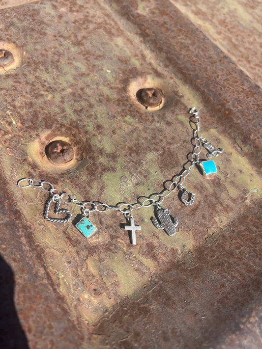 Cowgirl Charm Bracelet