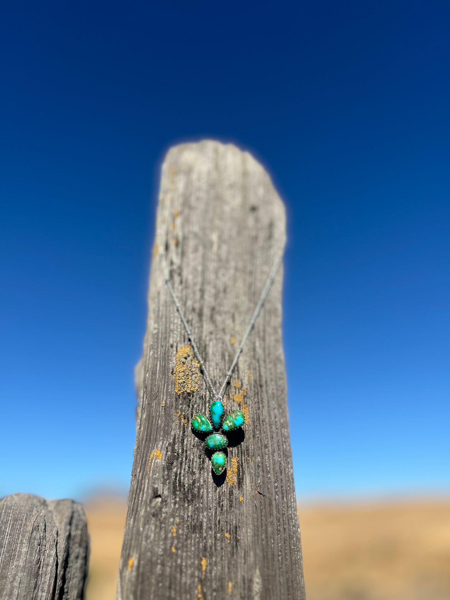 Sonoran Turquoise Cross Necklace