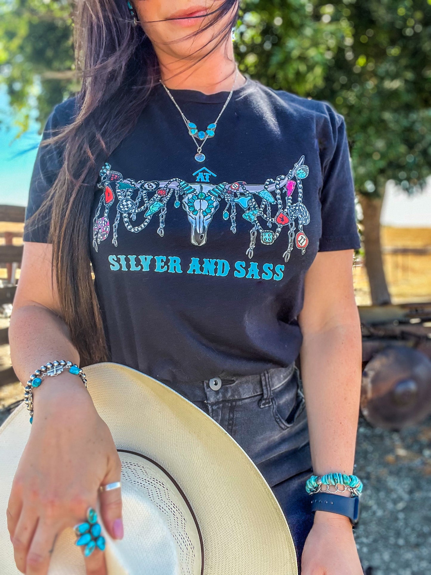 Silver and Sass Tee