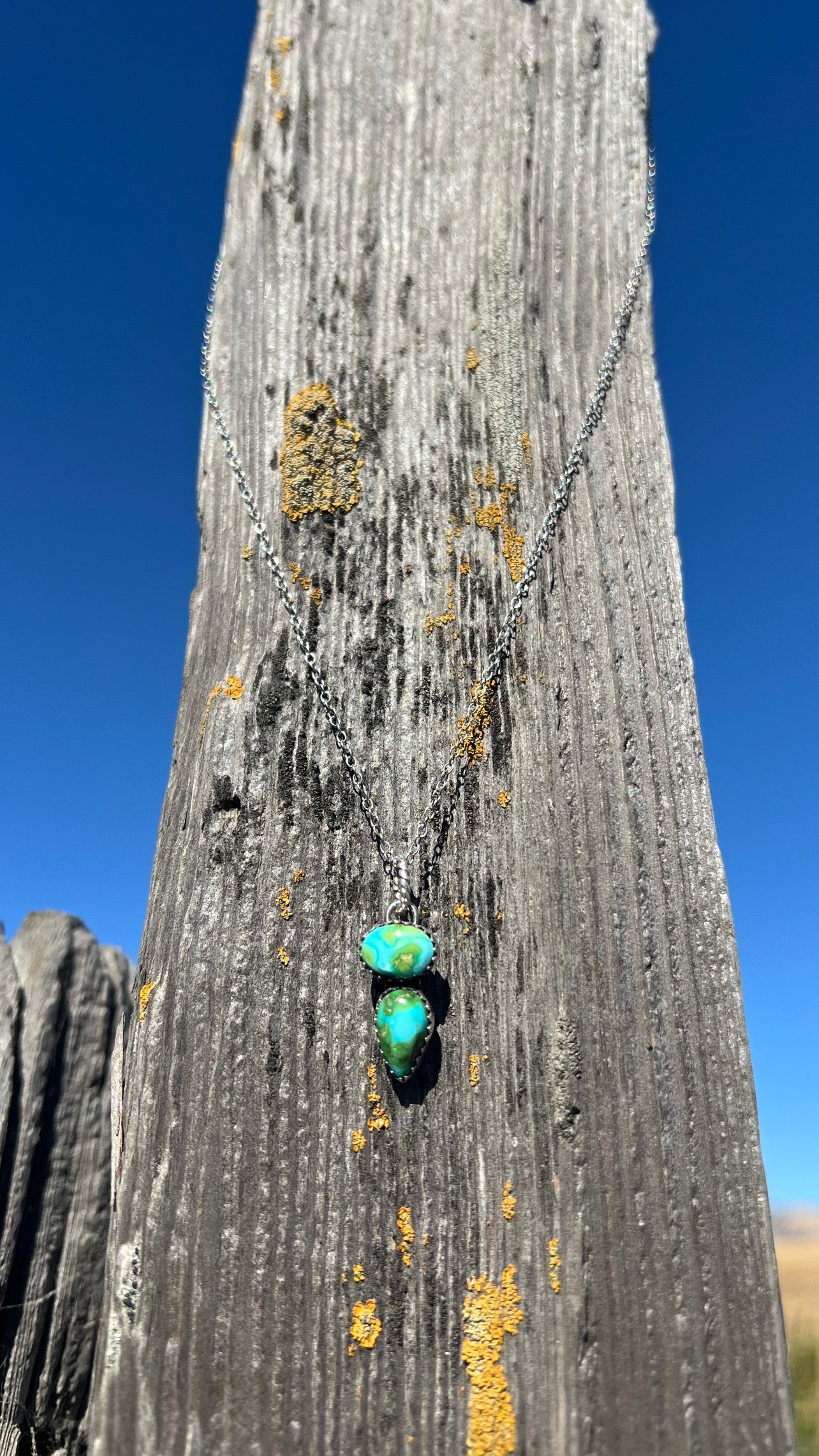 Sonoran Mountain Turquoise Pendant