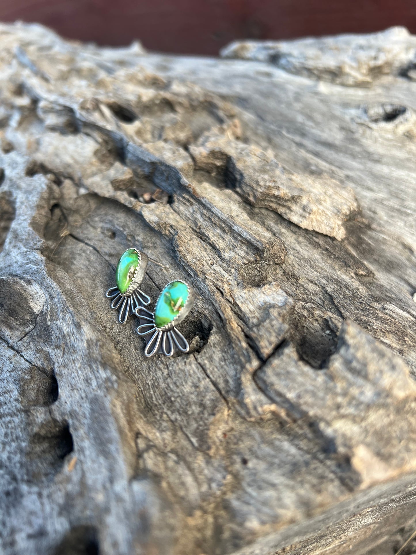 Sonoran Mountain Turquoise Studs