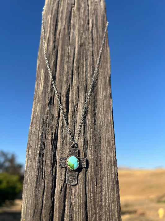 Sunshine Stamped Cross