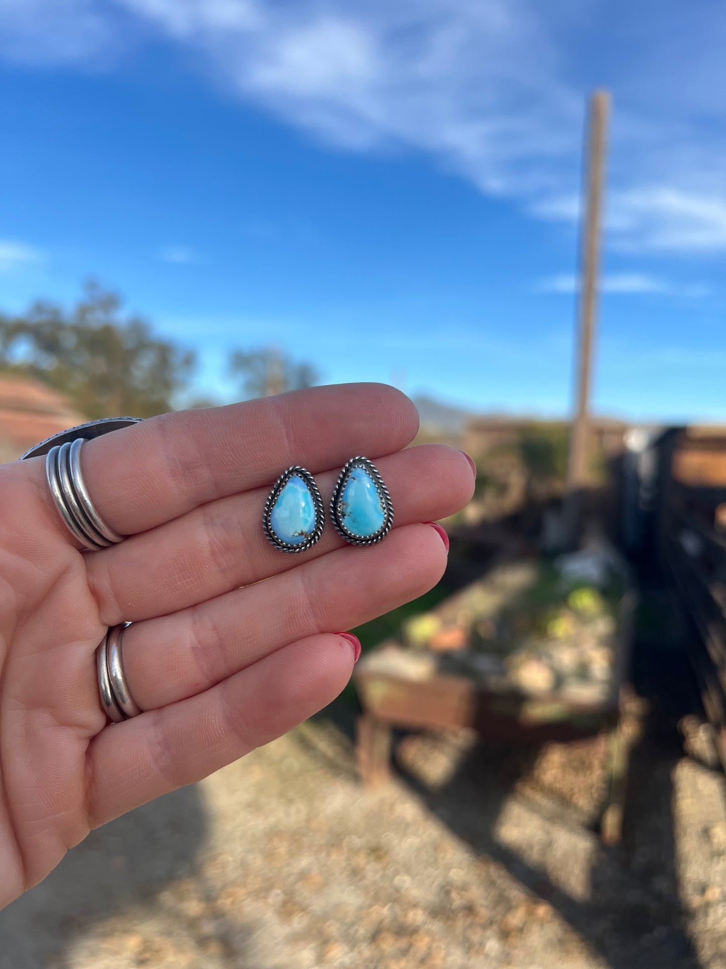 Golden Hill Mini Studs