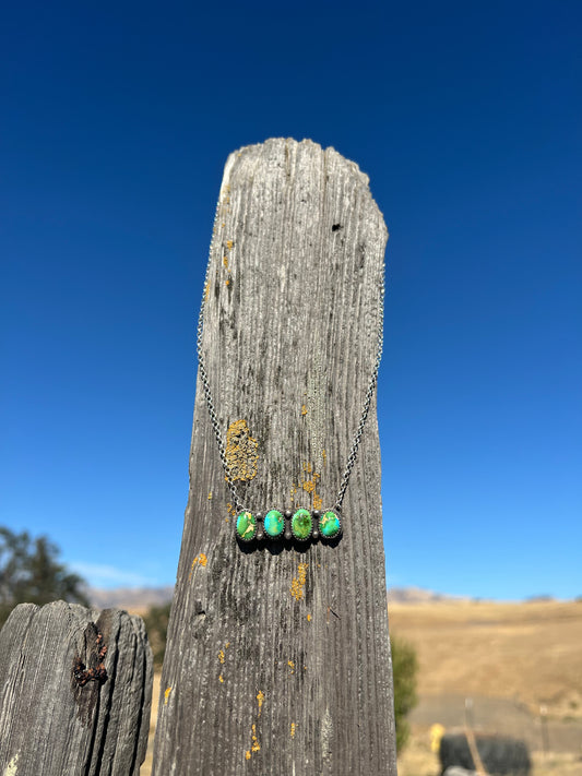 Sonoran Turquoise Bar Necklace