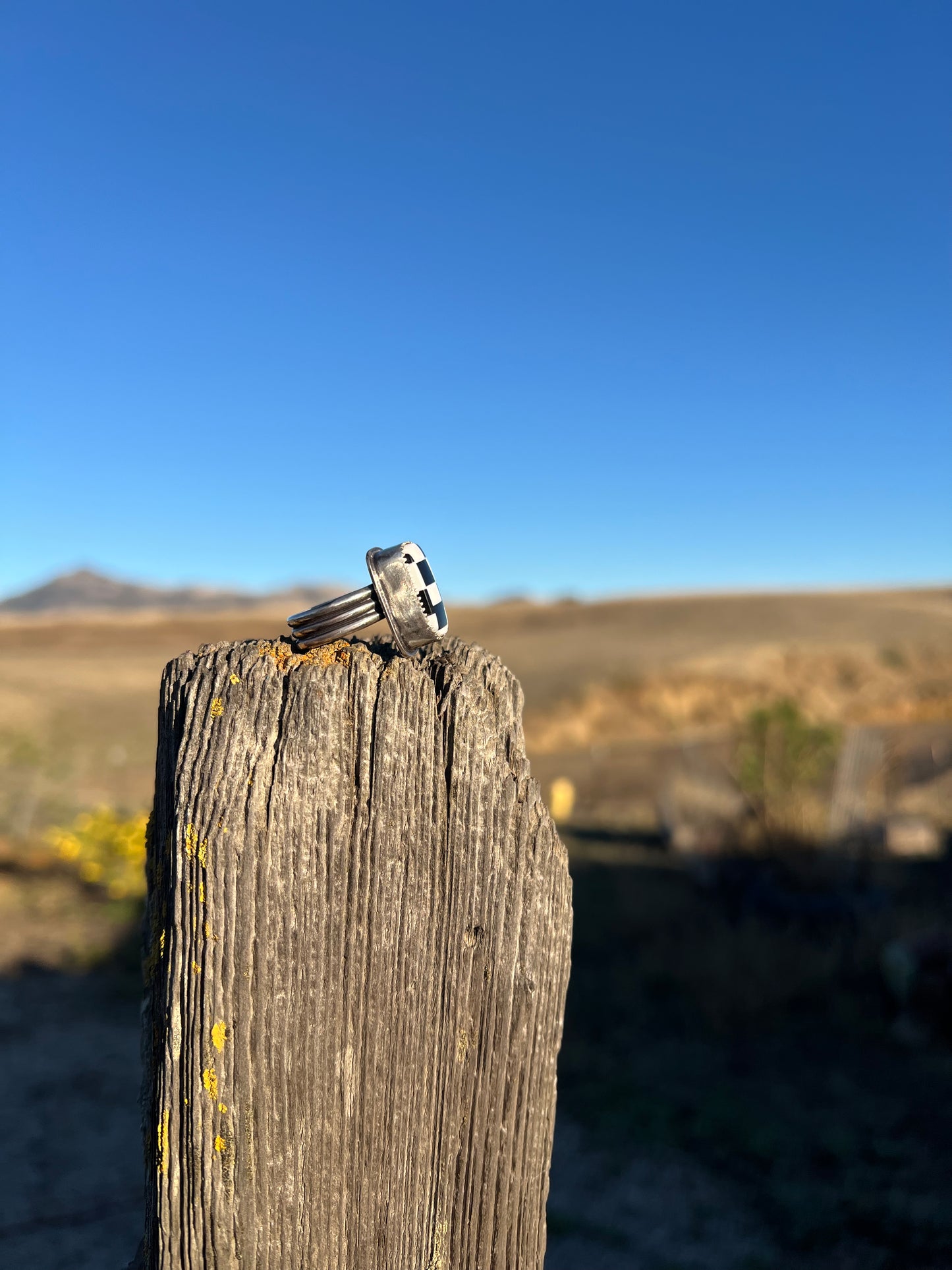 Checkered Rectangle Ring